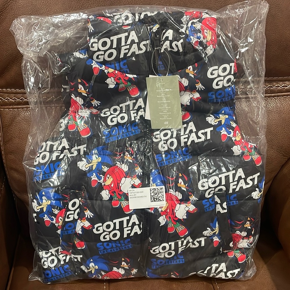 New Sonic the Hedgehog Vest Kids by H&M